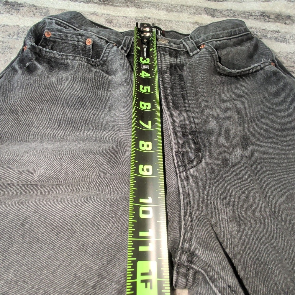 BDG Urban Outfitters High Wide Jeans 28 fits 27 Washed Black High Rise Wide Leg - Picture 10 of 13